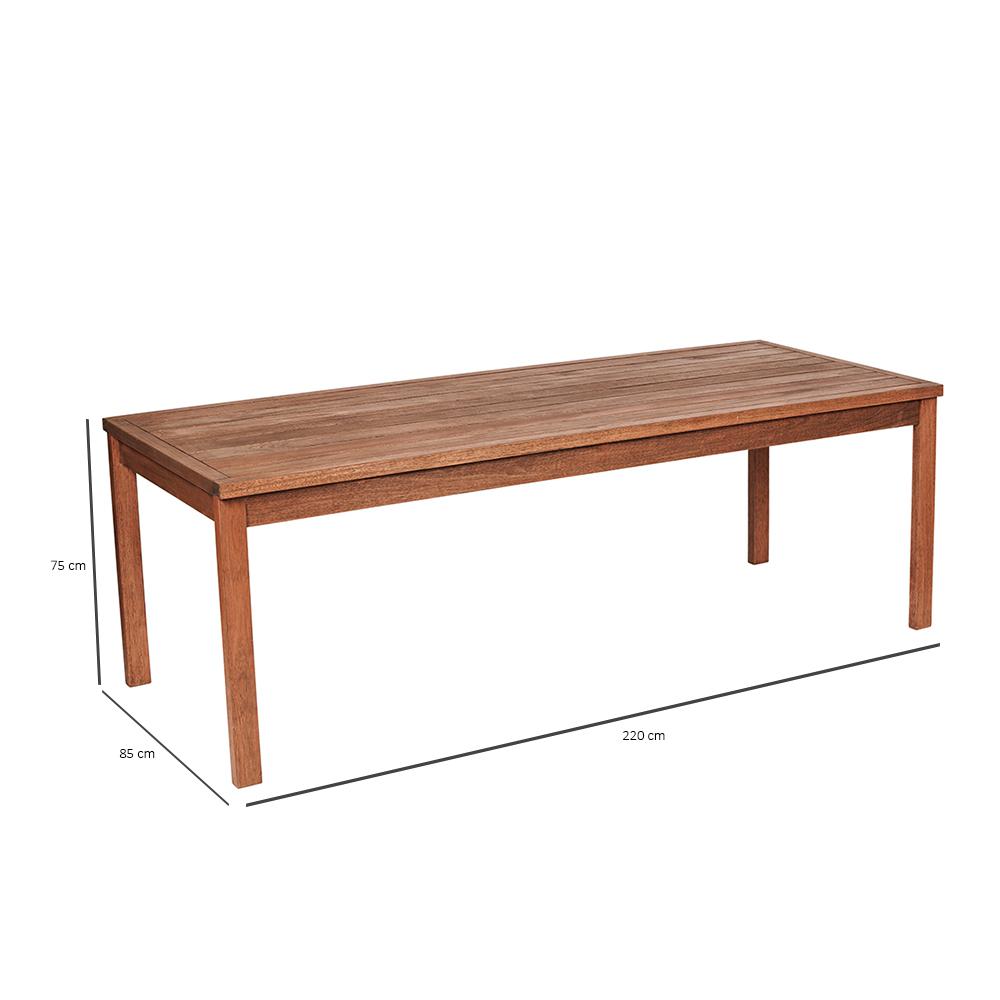 Mesa Mestra Ipanema 220 x 85 Polisten Nogueira