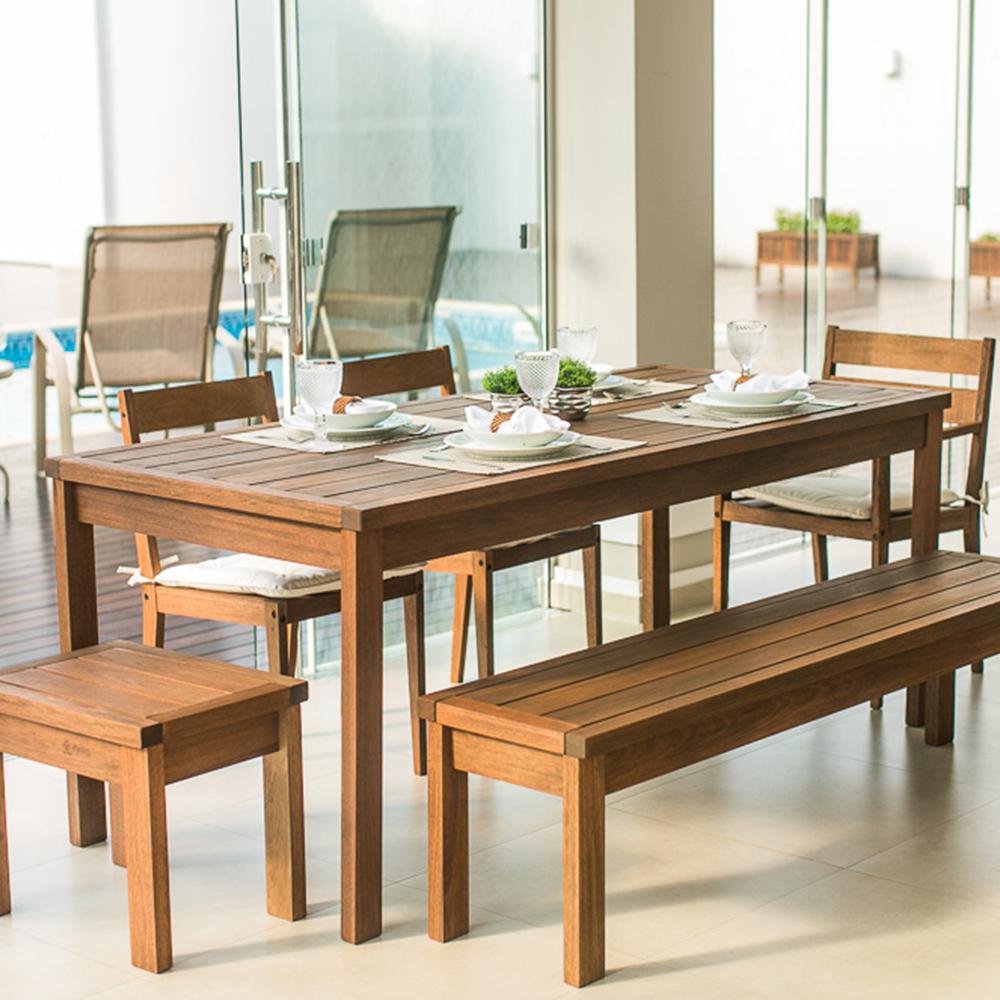 Mesa Mestra Ipanema 220 x 85 Polisten Nogueira