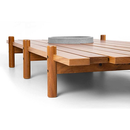 Mesa Centro Trapiche com Concreto