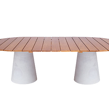 Tampo Mesa Bremen Oval Ø250