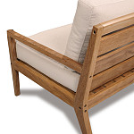 Sofá Malibu 3 Lugares Com Almofada