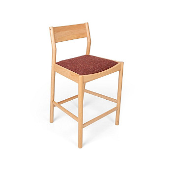 Banqueta Zay sem Braços Assento Estofado