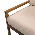 Sofá Malibu 3 Lugares Com Almofada