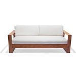 Sofá Diamantina 3 Lugares Com Almofada