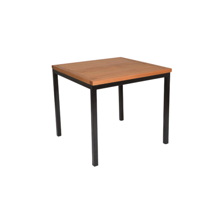 Mesa Mestra Ipanema com Pés de Aço Carbono 85 x 85