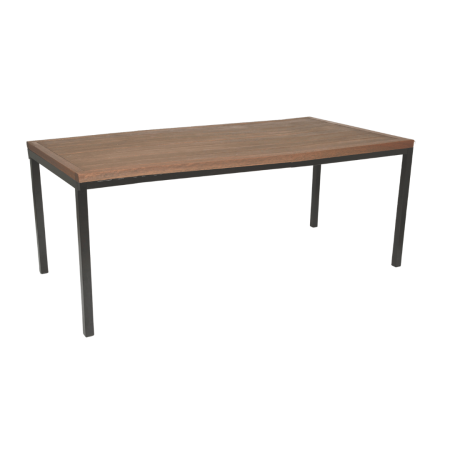Mesa Mestra Ipanema com Pés de Aço Carbono 220 x 85