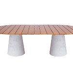 Tampo Mesa Bremen Oval Ø290
