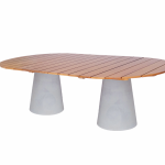 Tampo Mesa Bremen Oval Ø250