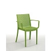 Cadeira Sophie com Braços - Verde