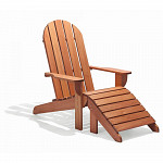 Cadeira Adirondack Michigan com Peseira Polisten Jatobá