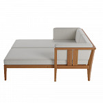 Chaise Pampero (sem almofada) - Verniz EPS