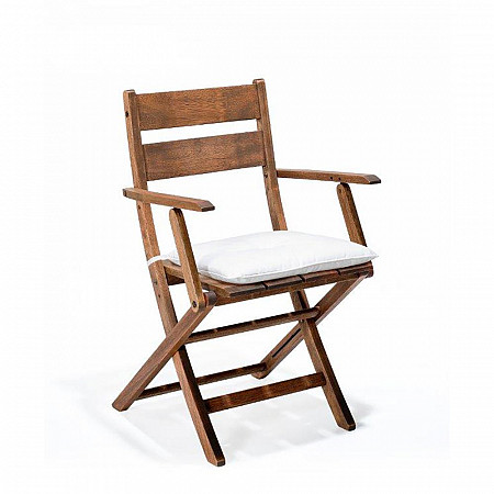 Cadeira Dobrável Verona com Braços com almofada