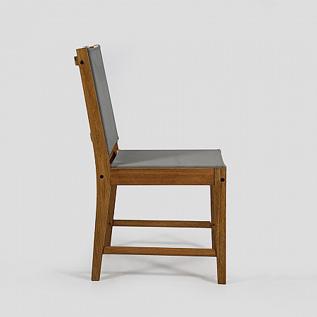 Cadeira Sevega Sem Braços - Tela Cinza